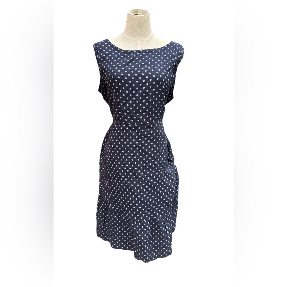 Signature Polka Dot Sleeveless Dress